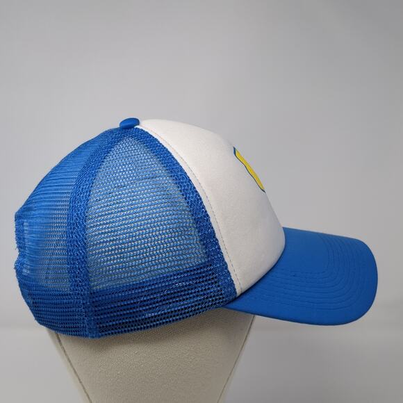 Michigan Miller Snapback Trucker Hat Blue OS Adjustable Mesh Back Sky High - Picture 5 of 9